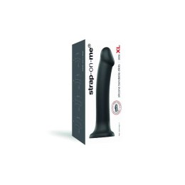 Dildo - Strap-On-Me Dual Density Bendable Dildo Black XL Strap-On-Me