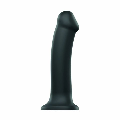 Dildo - Strap-On-Me Dual Density Bendable Dildo Black L Strap-On-Me Dildo - Strap-On-Me Dual Density Bendable Dildo Black L Strap-On-Me