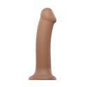 Dildo - Strap-On-Me Dual Density Bendable Dildo Caramel S Strap-On-Me