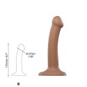 Dildo - Strap-On-Me Dual Density Bendable Dildo Caramel S Strap-On-Me
