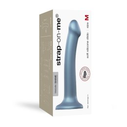 Dildo - Strap-On-Me Mono Density Dildo Metallic Shine Duck Blue Strap-On-Me