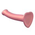 Dildo - Strap-On-Me Mono Density Dildo Metallic Shine Old Rose Strap-On-Me