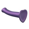 Dildo - Strap-On-Me Mono Density Dildo Metallic Shine Purple Strap-On-Me