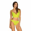 Komplet - Obsessive Neonia Top & Panties Yellow L/XL Obsessive