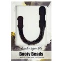 Koraliki analne wibrujące - PowerBullet Booty Beads Black PowerBullet