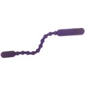 Koraliki analne wibrujące - PowerBullet Booty Beads Purple PowerBullet