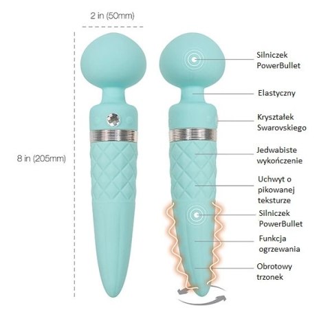 Masażer - Pillow Talk Sultry Teal Pillow Talk Masażer - Pillow Talk Sultry Teal Pillow Talk