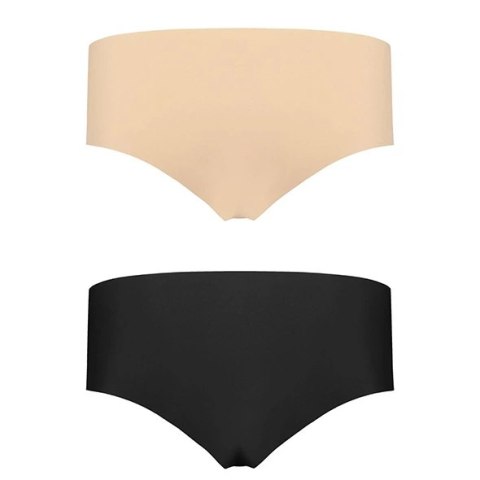 Niewidzialne majtki - Bye Bra Invisible Hipster (Nude & Black 2-Pack) XL Bye Bra Niewidzialne majtki - Bye Bra Invisible Hipster (Nude & Black 2-Pack) XL Bye Bra