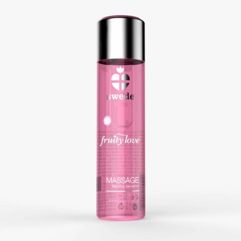 Olejek do masażu - Swede Fruity Love Massage Sparkling Strawberry Wine 120 ml Swede Olejek do masażu - Swede Fruity Love Massage Sparkling Strawberry Wine 120 ml Swede