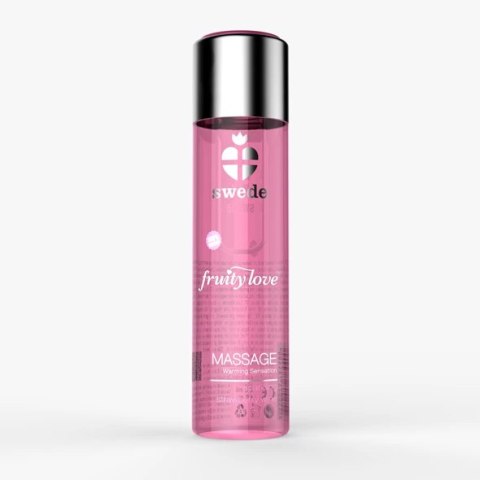 Olejek do masażu - Swede Fruity Love Massage Sparkling Strawberry Wine 60 ml Swede Olejek do masażu - Swede Fruity Love Massage Sparkling Strawberry Wine 60 ml Swede