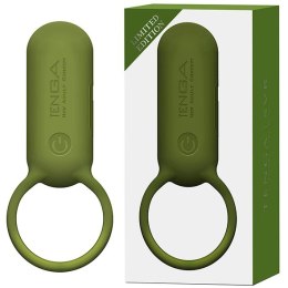 Pierścień wibrujący - Tenga SVR Smart Vibe Ring Forest Khaki Tenga