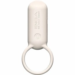 Pierścień wibrujący - Tenga SVR Smart Vibe Ring Sand Beige Tenga
