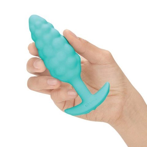 Plug analny wibrujący - B-Vibe Texture Plug Bump Mint B-Vibe Plug analny wibrujący - B-Vibe Texture Plug Bump Mint B-Vibe