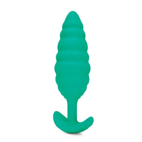 Plug analny wibrujący - B-Vibe Texture Plug Twist Green B-Vibe Plug analny wibrujący - B-Vibe Texture Plug Twist Green B-Vibe
