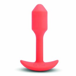 Plug analny wibrujący - B-Vibe Vibrating Snug Plug 1 Orange B-Vibe