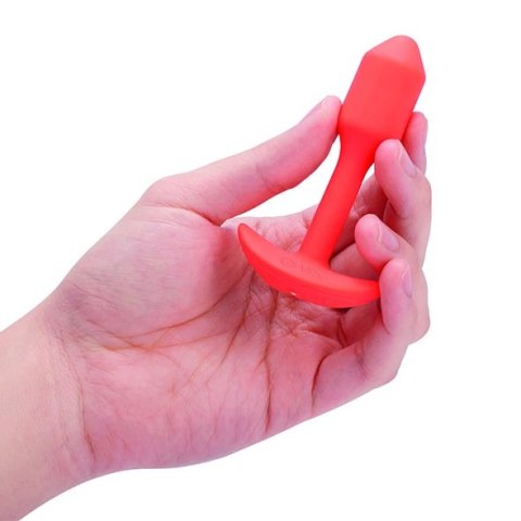 Plug analny wibrujący - B-Vibe Vibrating Snug Plug 1 Orange B-Vibe Plug analny wibrujący - B-Vibe Vibrating Snug Plug 1 Orange B-Vibe