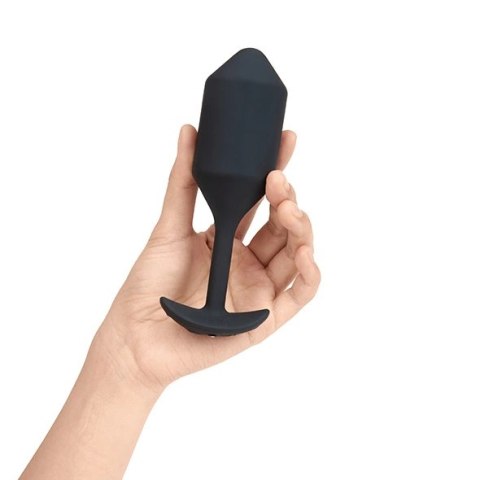 Plug analny wibrujący - B-Vibe Vibrating Snug Plug 4 Black B-Vibe Plug analny wibrujący - B-Vibe Vibrating Snug Plug 4 Black B-Vibe