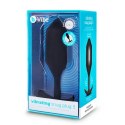 Plug analny wibrujący - B-Vibe Vibrating Snug Plug 5 Black B-Vibe