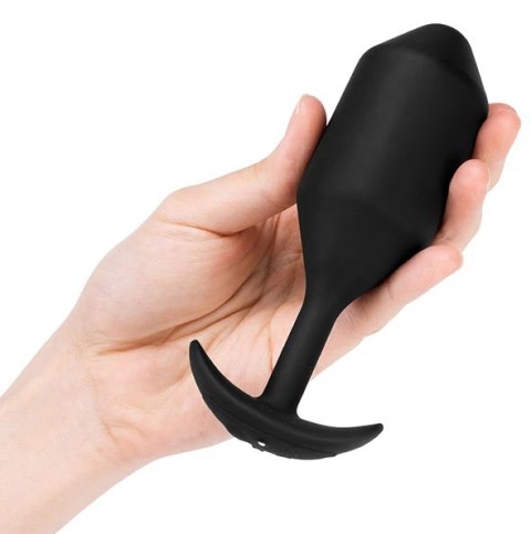 Plug analny wibrujący - B-Vibe Vibrating Snug Plug 5 Black B-Vibe Plug analny wibrujący - B-Vibe Vibrating Snug Plug 5 Black B-Vibe