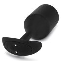 Plug analny wibrujący - B-Vibe Vibrating Snug Plug 5 Black B-Vibe