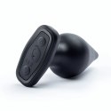 Plug analny wibrujący - The Screaming O Vibrating Plug XL Black The Screaming O