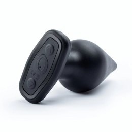 Plug analny wibrujący - The Screaming O Vibrating Plug XL Black The Screaming O