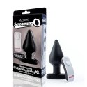 Plug analny wibrujący - The Screaming O Vibrating Plug XL Black The Screaming O