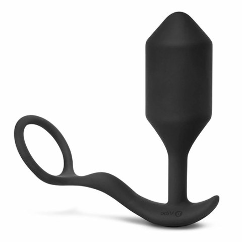 Plug analny wibrujący z pierścieniem - B-Vibe Vibrating Snug & Tug XL B-Vibe Plug analny wibrujący z pierścieniem - B-Vibe Vibrating Snug & Tug XL B-Vibe
