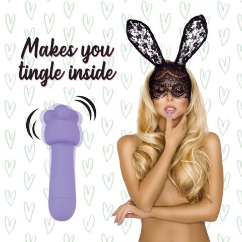 Wibrator - FeelzToys Mister Bunny with 2 Caps Purple FeelzToys Wibrator - FeelzToys Mister Bunny with 2 Caps Purple FeelzToys