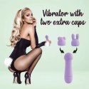 Wibrator - FeelzToys Mister Bunny with 2 Caps Purple FeelzToys