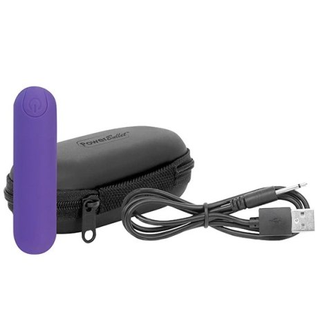 Wibrator - PowerBullet Essential with Case Purple PowerBullet Wibrator - PowerBullet Essential with Case Purple PowerBullet