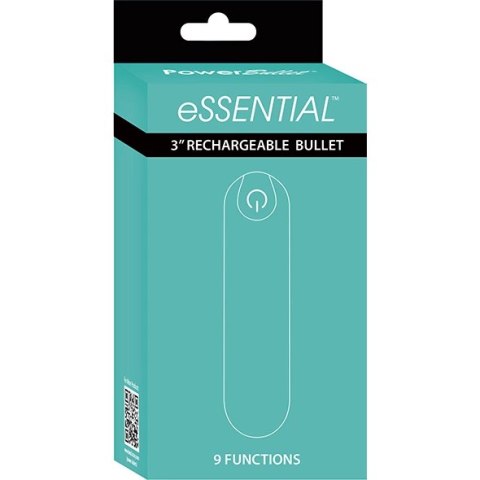 Wibrator - PowerBullet Essential with Case Teal PowerBullet Wibrator - PowerBullet Essential with Case Teal PowerBullet