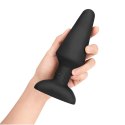 Zdalnie sterowany plug analny - B-Vibe Rimming Plug XL Black B-Vibe