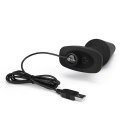 Zdalnie sterowany plug analny - B-Vibe Rimming Plug XL Black B-Vibe