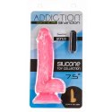Dildo - Addiction Brandon Dong 19 cm Glow in the Dark Pink Addiction