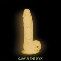 Dildo - Addiction Brandon Dong 19 cm Glow in the Dark Pink Addiction