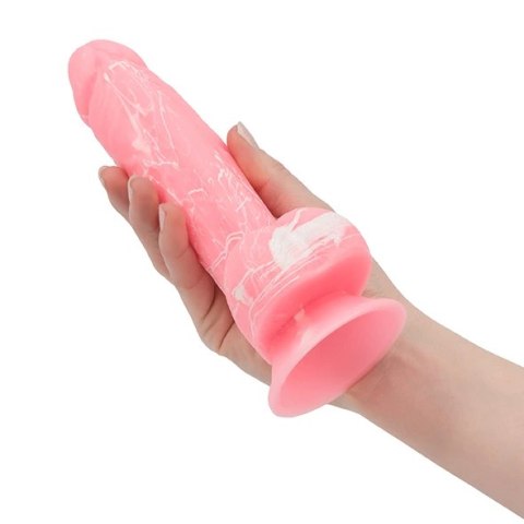 Dildo - Addiction Brandon Dong 19 cm Glow in the Dark Pink Addiction Dildo - Addiction Brandon Dong 19 cm Glow in the Dark Pink Addiction