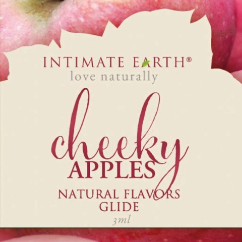 Lubrykant (saszetka) - Intimate Earth Natural Flavors Cheeky Apples 3 ml Intimate Earth Lubrykant (saszetka) - Intimate Earth Natural Flavors Cheeky Apples 3 ml Intimate Earth