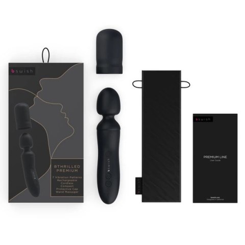 Masażer - B Swish bthrilled Premium Noir B Swish Masażer - B Swish bthrilled Premium Noir B Swish