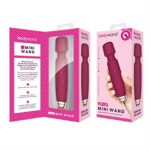 Masażer - Bodywand Luxe Mini Wand Pink Bodywand Masażer - Bodywand Luxe Mini Wand Pink Bodywand