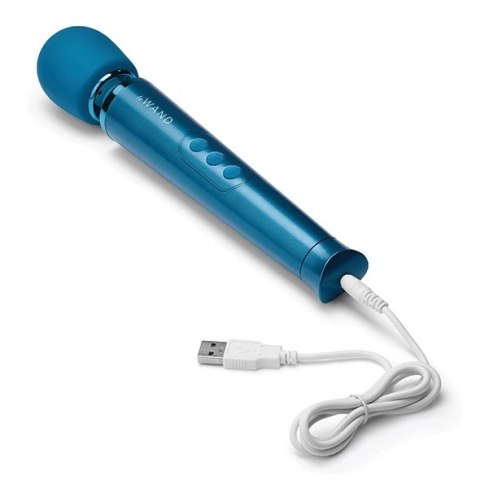 Masażer - Le Wand Petite Massager Blue Le Wand Masażer - Le Wand Petite Massager Blue Le Wand