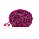 Masażer - RS Essentials Lovely Leopard Mini Wand Deep Purple Rianne S