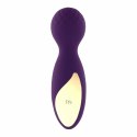 Masażer - RS Essentials Lovely Leopard Mini Wand Deep Purple Rianne S
