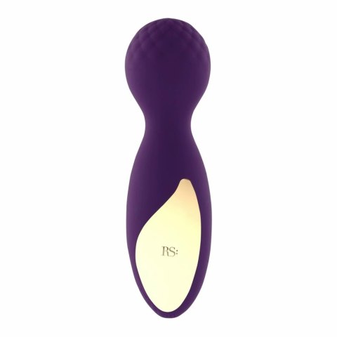 Masażer - RS Essentials Lovely Leopard Mini Wand Deep Purple Rianne S Masażer - RS Essentials Lovely Leopard Mini Wand Deep Purple Rianne S