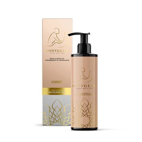 Olejek do masażu - BodyGliss Silky Soft Oil Strawberry & Champagne 150 ml Bodygliss Olejek do masażu - BodyGliss Silky Soft Oil Strawberry & Champagne 150 ml Bodygliss