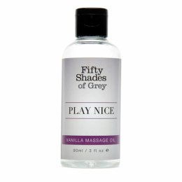 Olejek do masażu - Fifty Shades of Grey Play Nice Vanilla Massage Oil 90 ml Fifty Shades of Grey