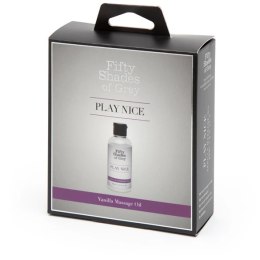 Olejek do masażu - Fifty Shades of Grey Play Nice Vanilla Massage Oil 90 ml Fifty Shades of Grey
