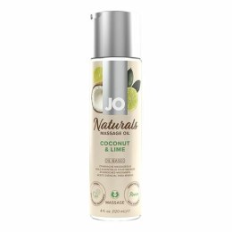 Olejek do masażu - System JO Naturals Massage Oil Coconut & Lime 120 ml System JO