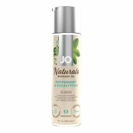 Olejek do masażu - System JO Naturals Massage Oil Peppermint & Eucalyptus 120 ml System JO