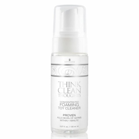 Pianka czyszcząca - Sensuva Think Clean Thoughts Toy Cleaner Foaming 150 ml Sensuva Pianka czyszcząca - Sensuva Think Clean Thoughts Toy Cleaner Foaming 150 ml Sensuva